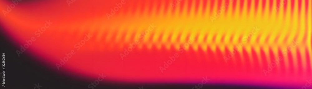 Poster abstract colorful light gradient with lines and blended hues appearing