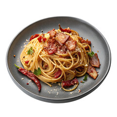 spaghetti with tomato sauce