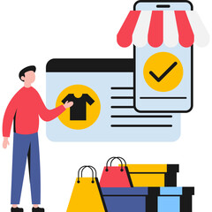 E-Commerce Illustration