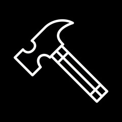 Hammer Vector Icon