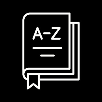 Thesaurus Vector Icon