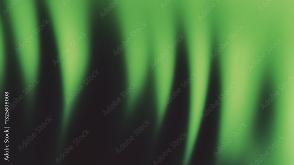 Poster abstract green and black color gradient background image