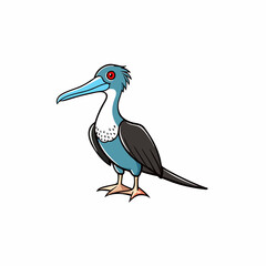 frigatebird with wings