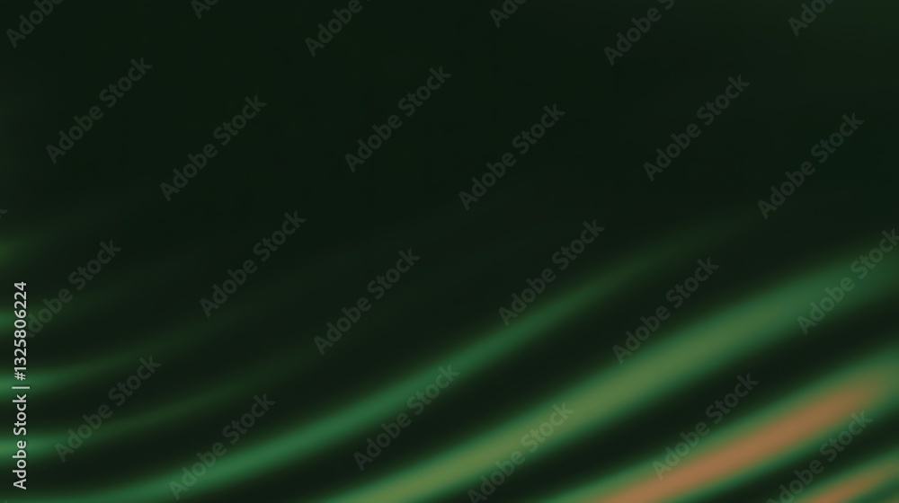 Poster dark green background showing a soft gradient and subtle patterns