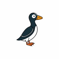 vector illustration of a bird