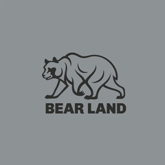Grizzly bear logo