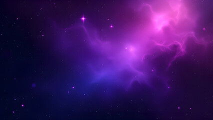 Naklejka premium Cosmic Nebula Gradient Background