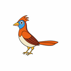 nightingale on a branch