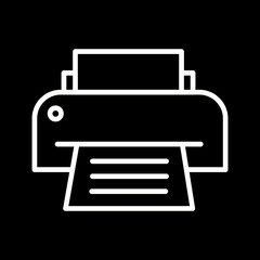 Printer Vector Icon