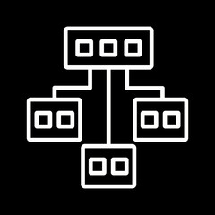 Network Virtualization Vector Icon