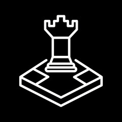 Strategy Game Vector Icon