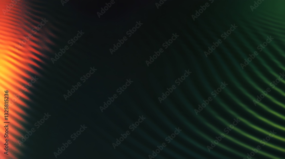 Aufkleber abstract image features layered light gradients with dark backgrounds