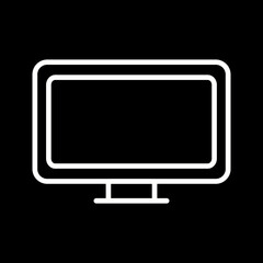 Monitor Vector Icon