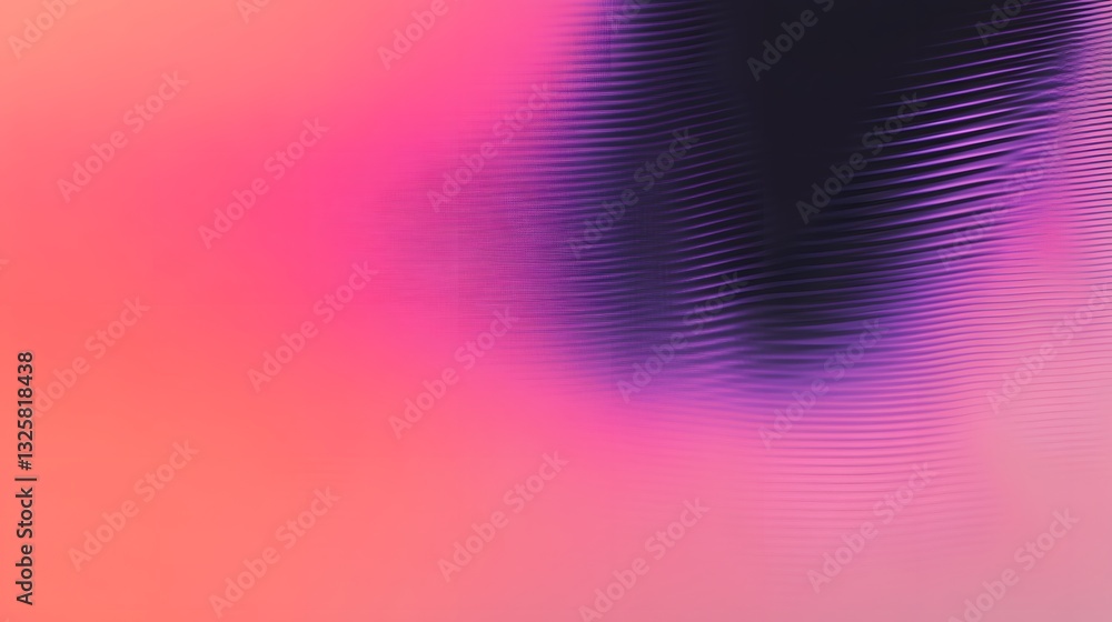 Poster abstract artwork featuring gradients and patterned digital artistic design elements