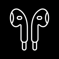 Earbuds Vector Icon