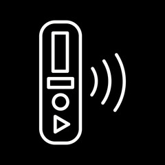 Digital Voice Recorder Vector Icon
