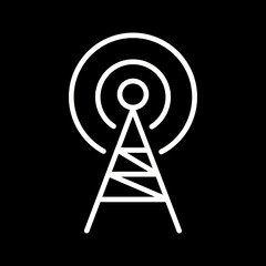 Radio Station Vector Icon