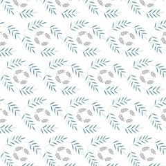 abstract seamless pattern with butterflies
