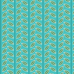 vector seamless pattern with snowflakes