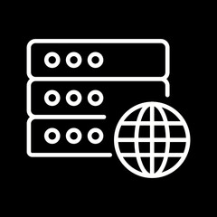 Web Hosting Vector Icon