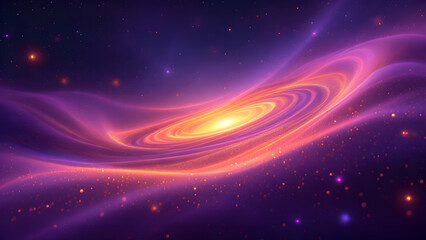 Fototapeta premium Cosmic Organic Gradient with Dusty Grain