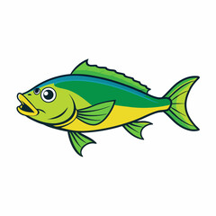 vector illustration of fish