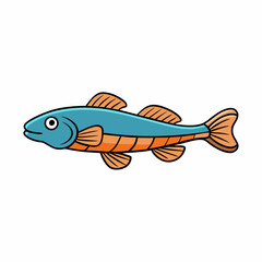illustration of goby fish