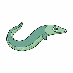 lamprey fish vector