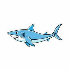  shark fish cartoon