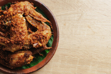 fried chicken wings on a plate