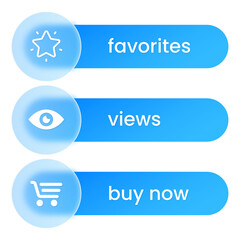 Business Infographic Template Frosted Glass Glasmorphism Style Eps	
