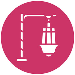 Vector Design Street Lights Icon Style