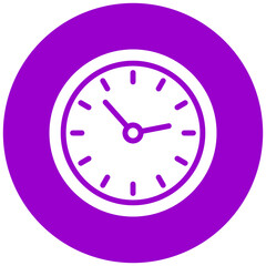 Vector Design Clock Icon Style