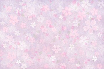 シックな桜の花の背景