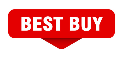 best buy sticker. best buy sign on transparent background
