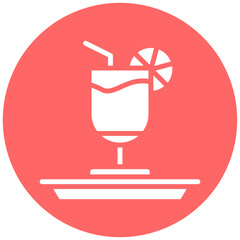 Vector Design Cocktail Icon Style