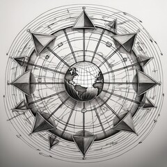 abstract architectural background