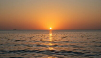 Obraz premium sunset over the sea