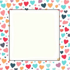 Heart backgrounds pattern paper.