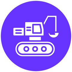 Digger Vector Design Icon Style