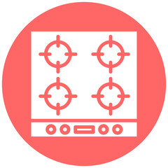 Obraz premium Vector Design Stove Icon Style