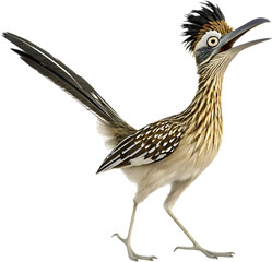Obraz premium The Roadrunner bird is famous for its incredible speed, agility, and unique desert habitat.