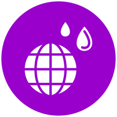 Water Conservation Vector Design Icon Style