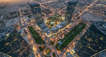 Digital City in Riyadh, Saudi Arabia, Architectural and Business Hub