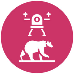 Wildlife Conservation Vector Design Icon Style