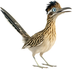 Obraz premium The Roadrunner bird is famous for its incredible speed, agility, and unique desert habitat.