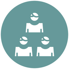 Green Community Vector Design Icon Style
