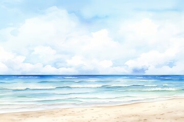 Beach top border landscape outdoors horizon.