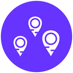 Geotag Vector Design Icon Style