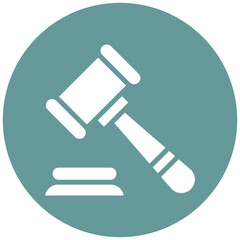 Vector Design Auction Icon Style